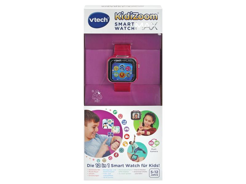 Vtech KidiZoom Smart Watch MAX Lila -DE- Kinder-Smartwatch