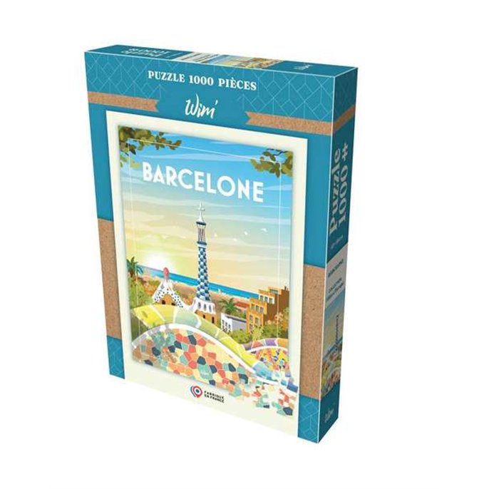 Puzzle 1000 pièces : Barcelone