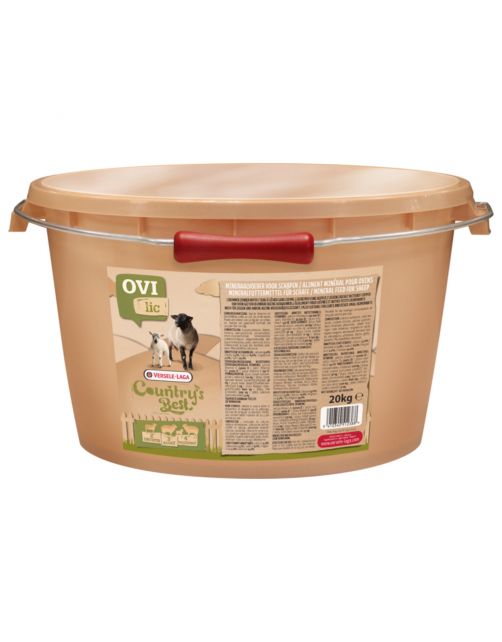 Versele-Laga Country`s Best Ovilic Mineraalemmer Schaap - Erfdiervoer - 20 kg