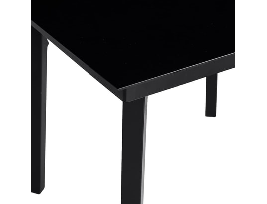 VIDAXL - Ensemble table et chaises Ensemble à manger de jardin et coussins 7 pcs gris clair rot...