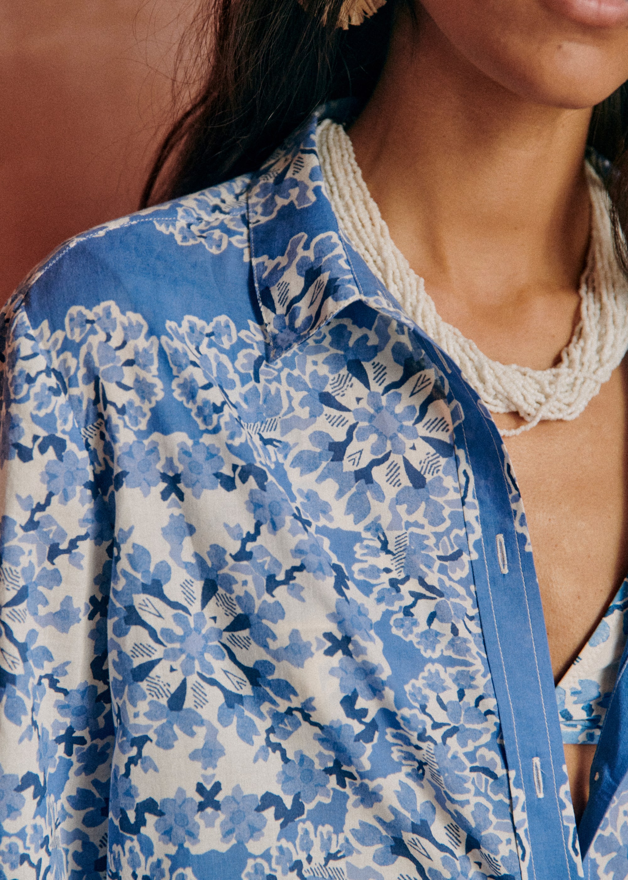 Chemise Pierro - Alcazar Bleu - E-SHOP/CHEMISES & BLOUSES 5905248