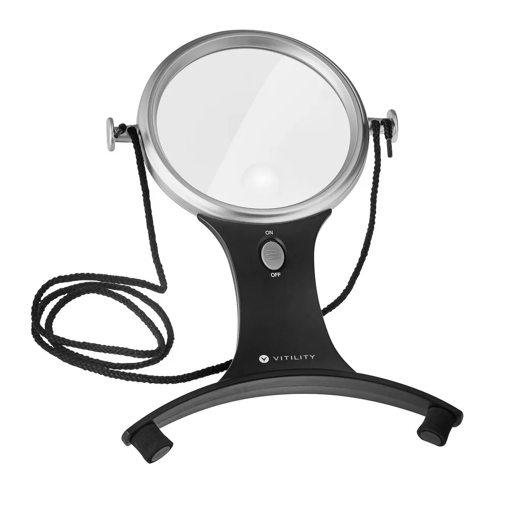 Vitility håndfrit forstørrelsesglas