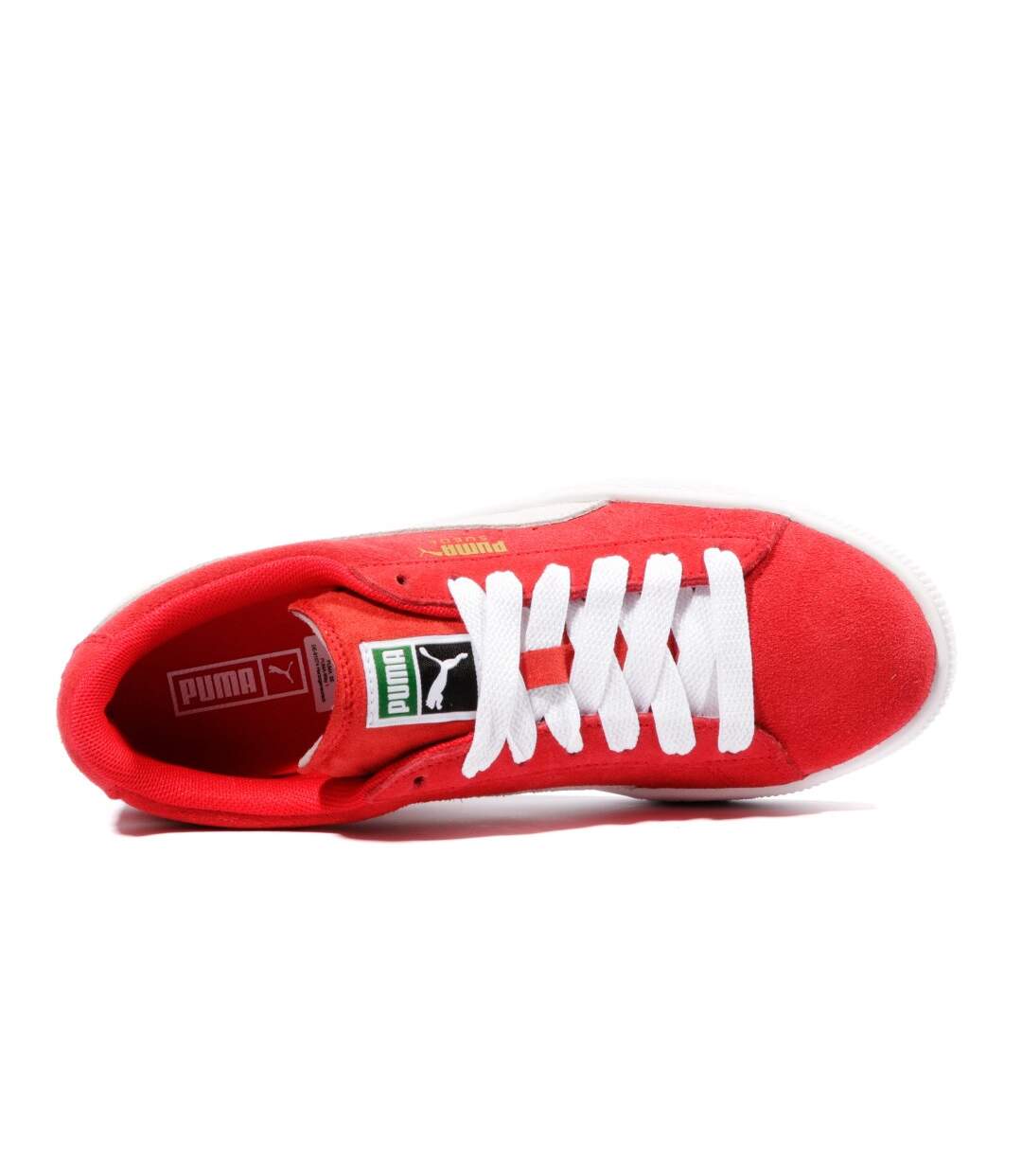 Baskets Rouge Mixte Puma Suède Classique