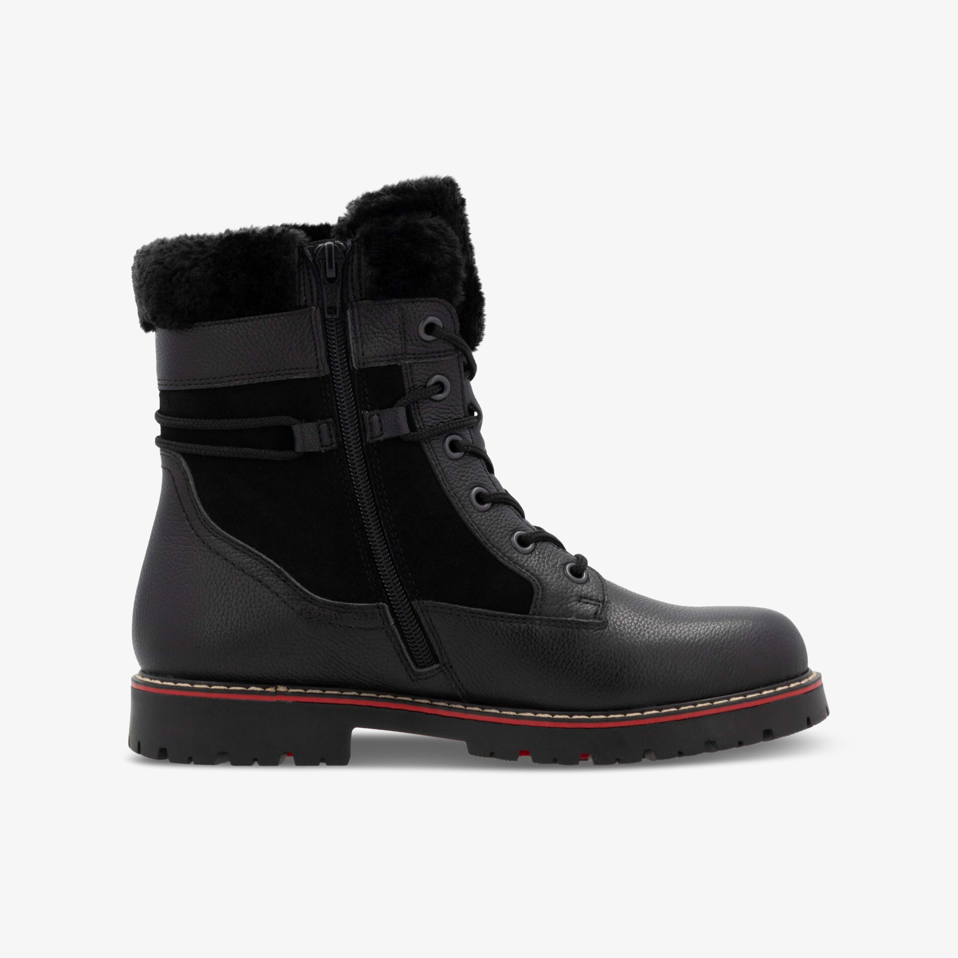 remonte Unisex Stiefeletten schwarz
