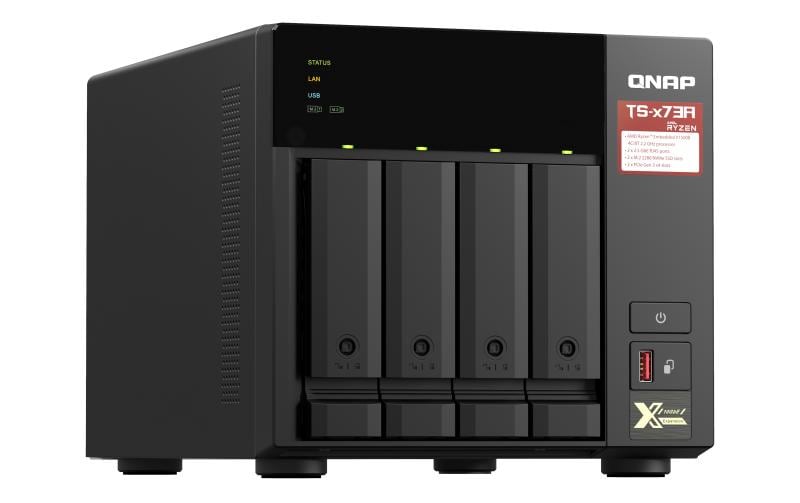 NAS TS-473A-8G 4-bay<br>NAS mit 4 Laufwerkschächten