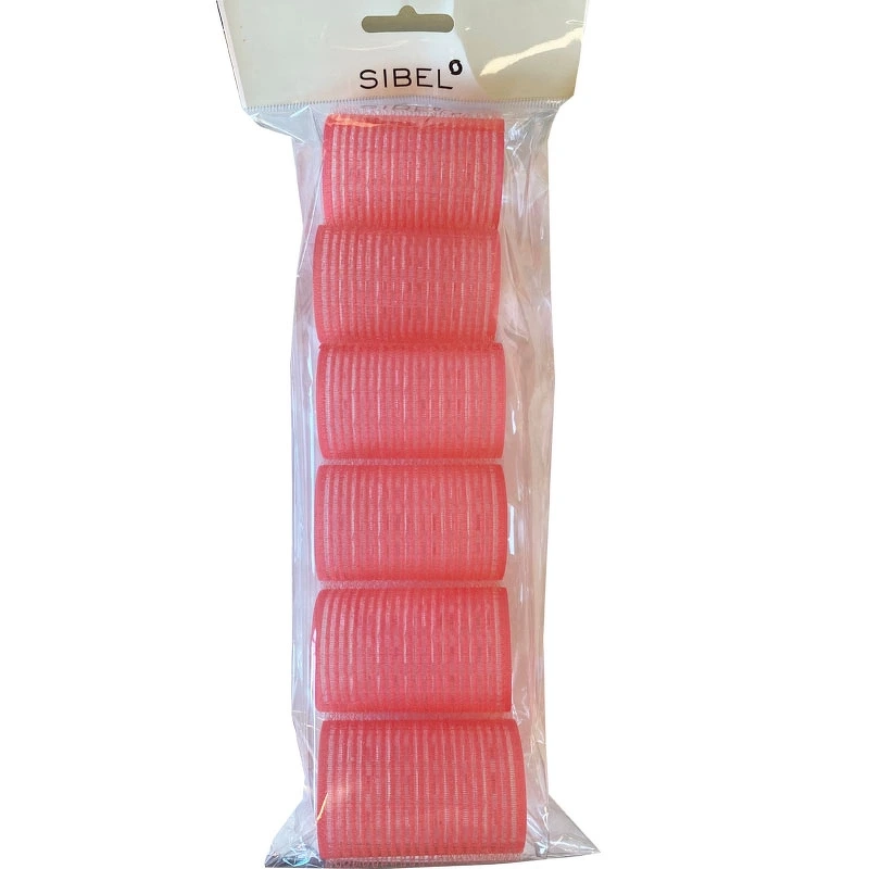 Velcro Curlers Roller Pink 43 mm - 6 Pieces