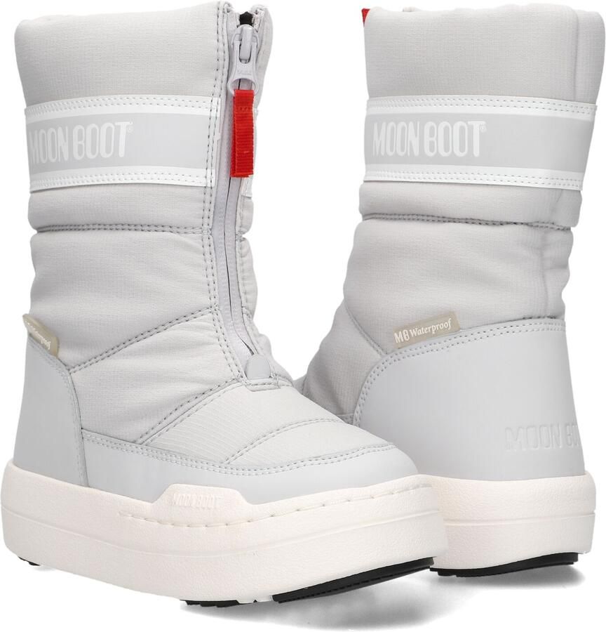 Moon Boot Jr Park Zip High Boots Kids Grijs