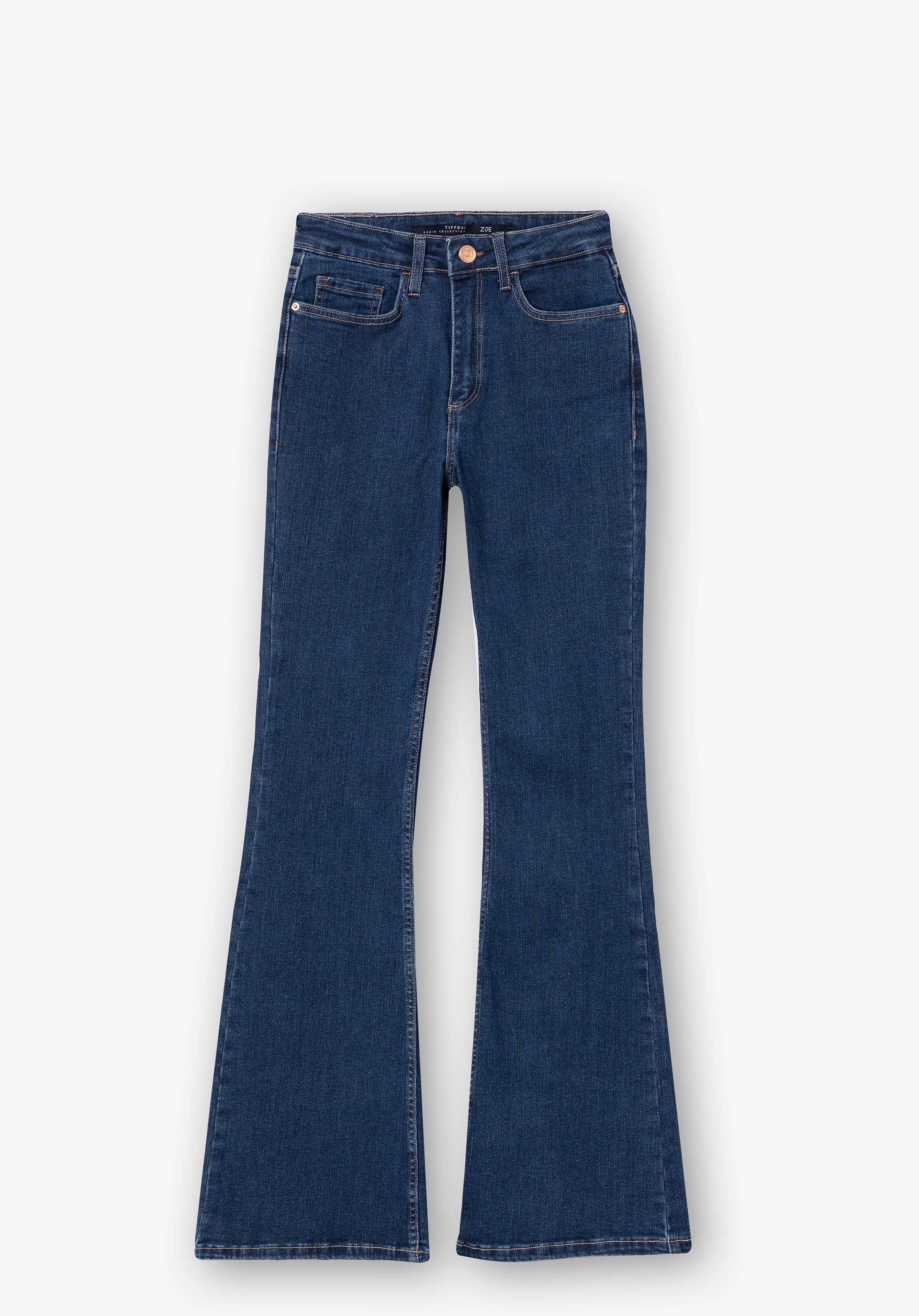 Jeans Zoe Flare de Cintura Alta