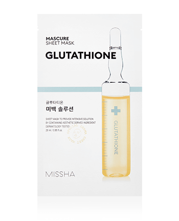 Missha Mascure Glutathione Sheet Mask 28ml