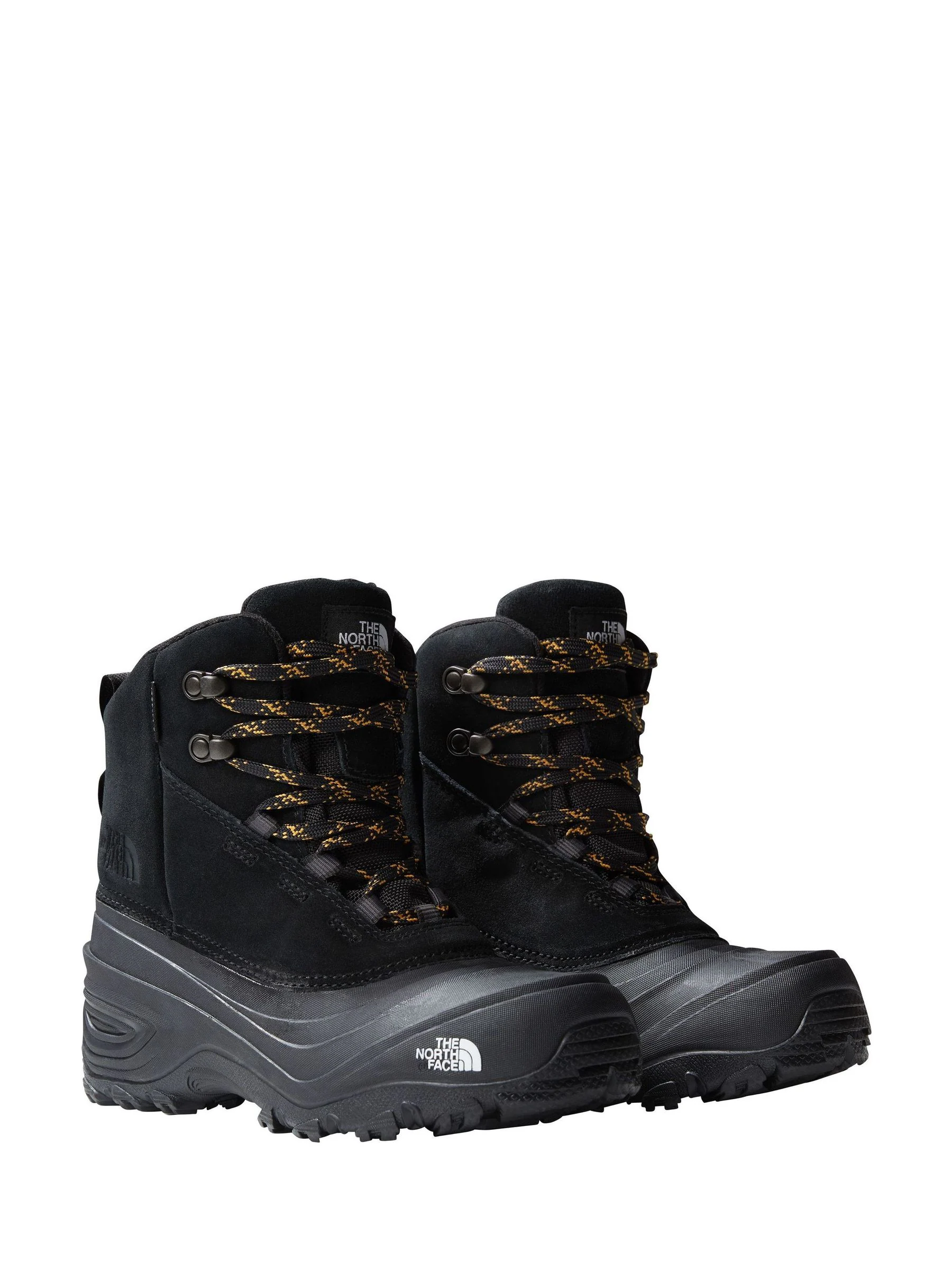 The North Face - Zwarte Chilkat sneeuwlaarzen met veters