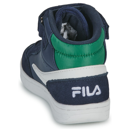 Fila - CREW VELCRO MID KIDS - Marine / Vert