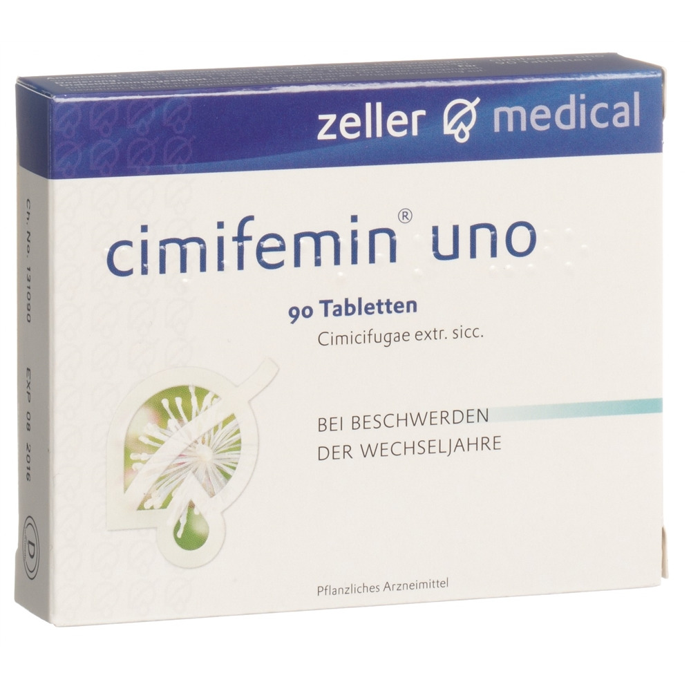 CIMIFEMINE uno Tabl 6.5 mg Blist 90 Stk