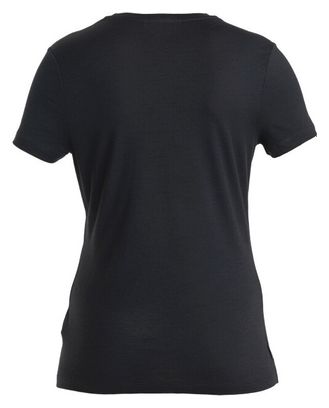 T-shirt Technique Femme Icebreaker Merino 150 Tech Lite Noir