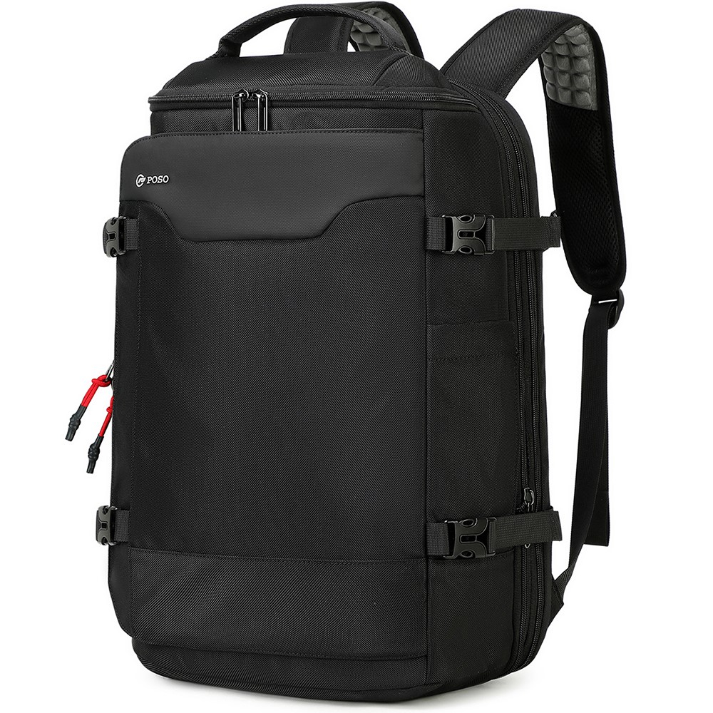 (49x34cm) 35L Wasserdichter Reise Rucksack Vakuum Handgepäck Tasche mit Kompressions System / Laptop Fach bis 17.3