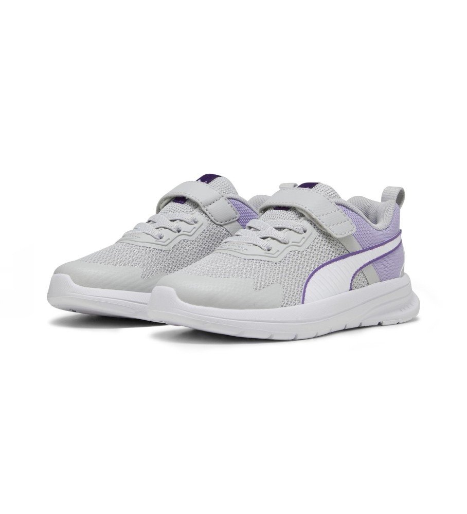 Tênis Puma Evolve Run Mesh Cinza