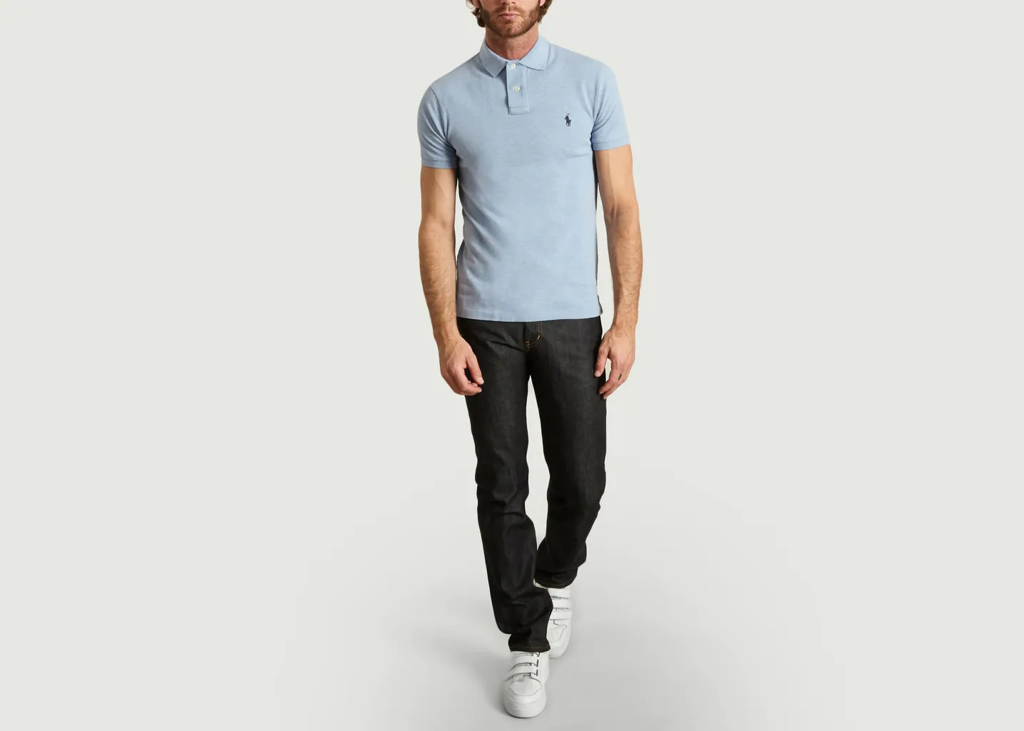 Polo Cintré en Coton Piqué Polo Ralph Lauren
