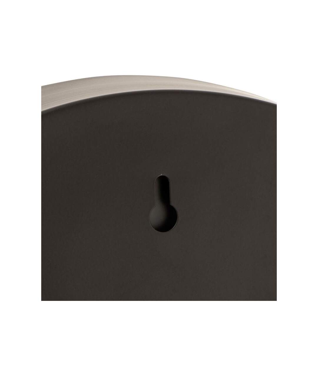 Paris Prix - Miroir Mural Rond Déco bord Métal 40cm Noir