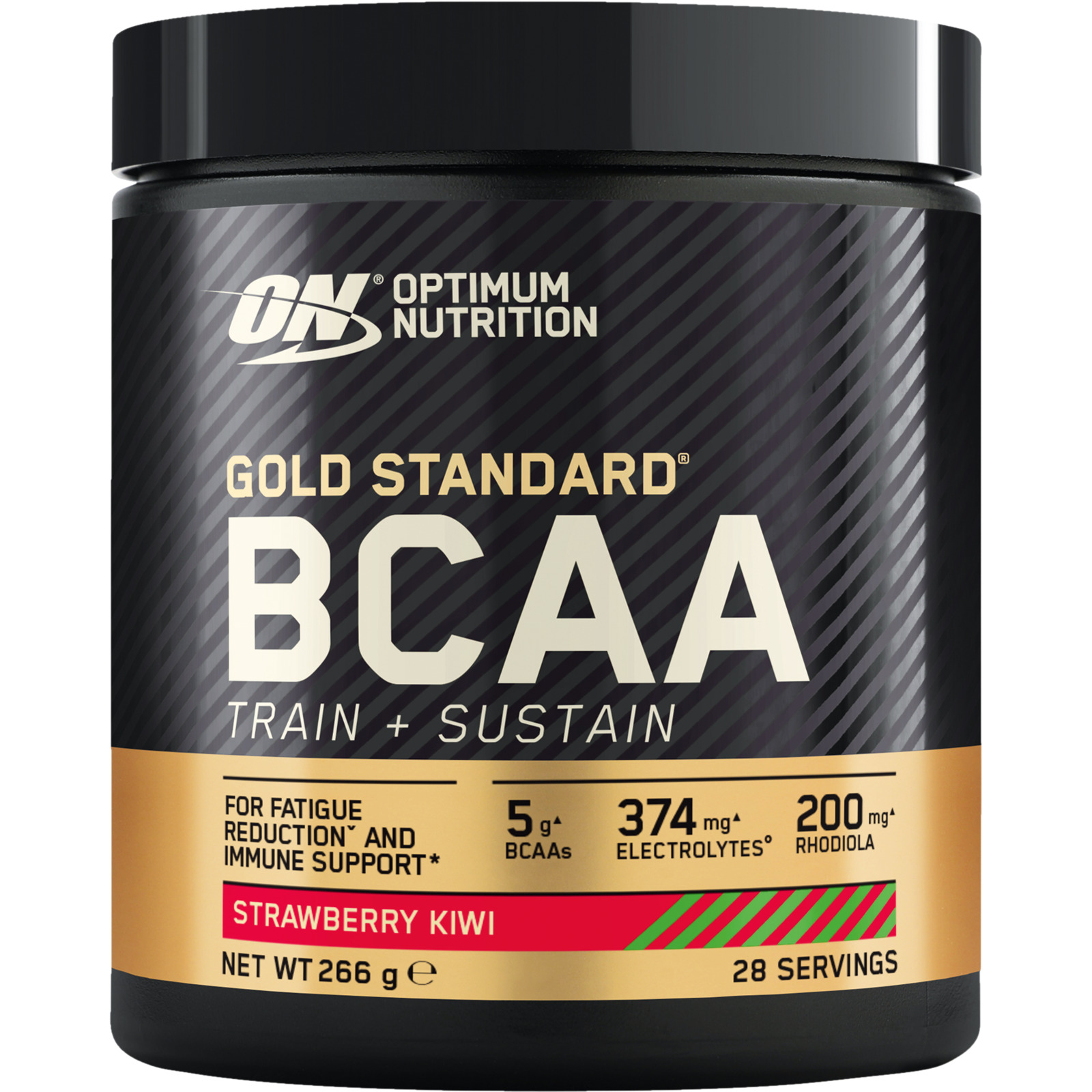 Optimum Nutrition Gold Standard BCAA Train + Sustain Strawberry Kiwi 266 g