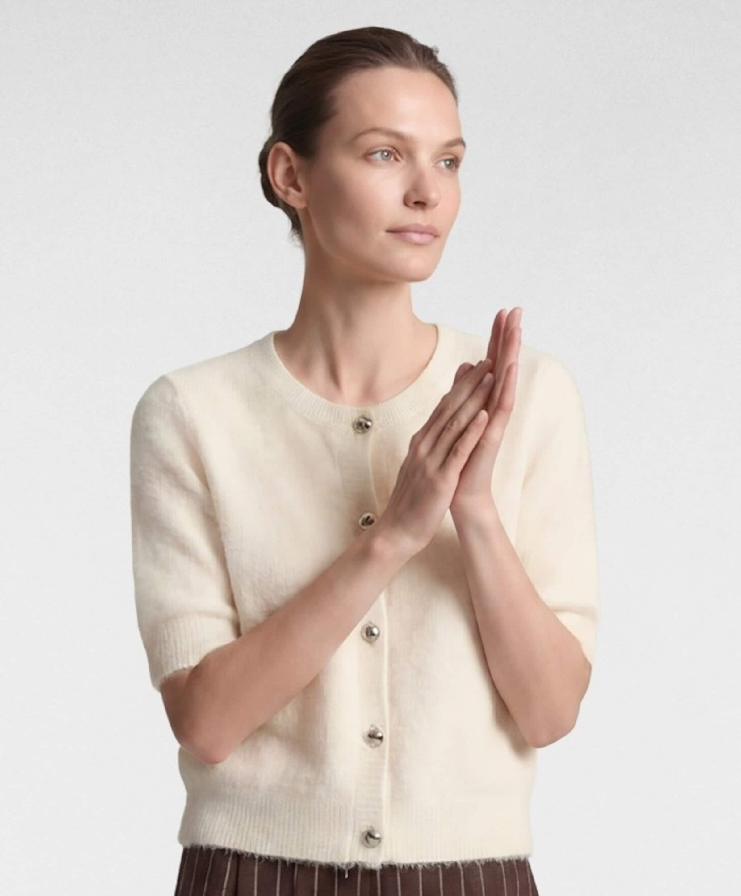 Rabe Dames vest ecru
