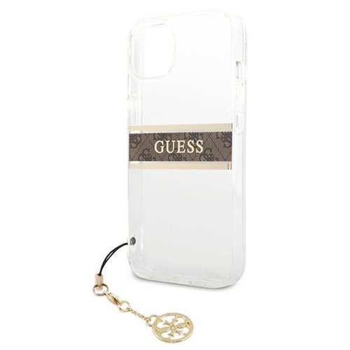 iPhone 13 Pro Hardcase Hülle Stripe Charm (GUHCP13LKB4GBR) - Transparent