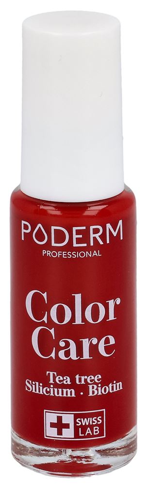 PODERM Vernis Color Care 253 Rouge Allure Fl 8 ml
