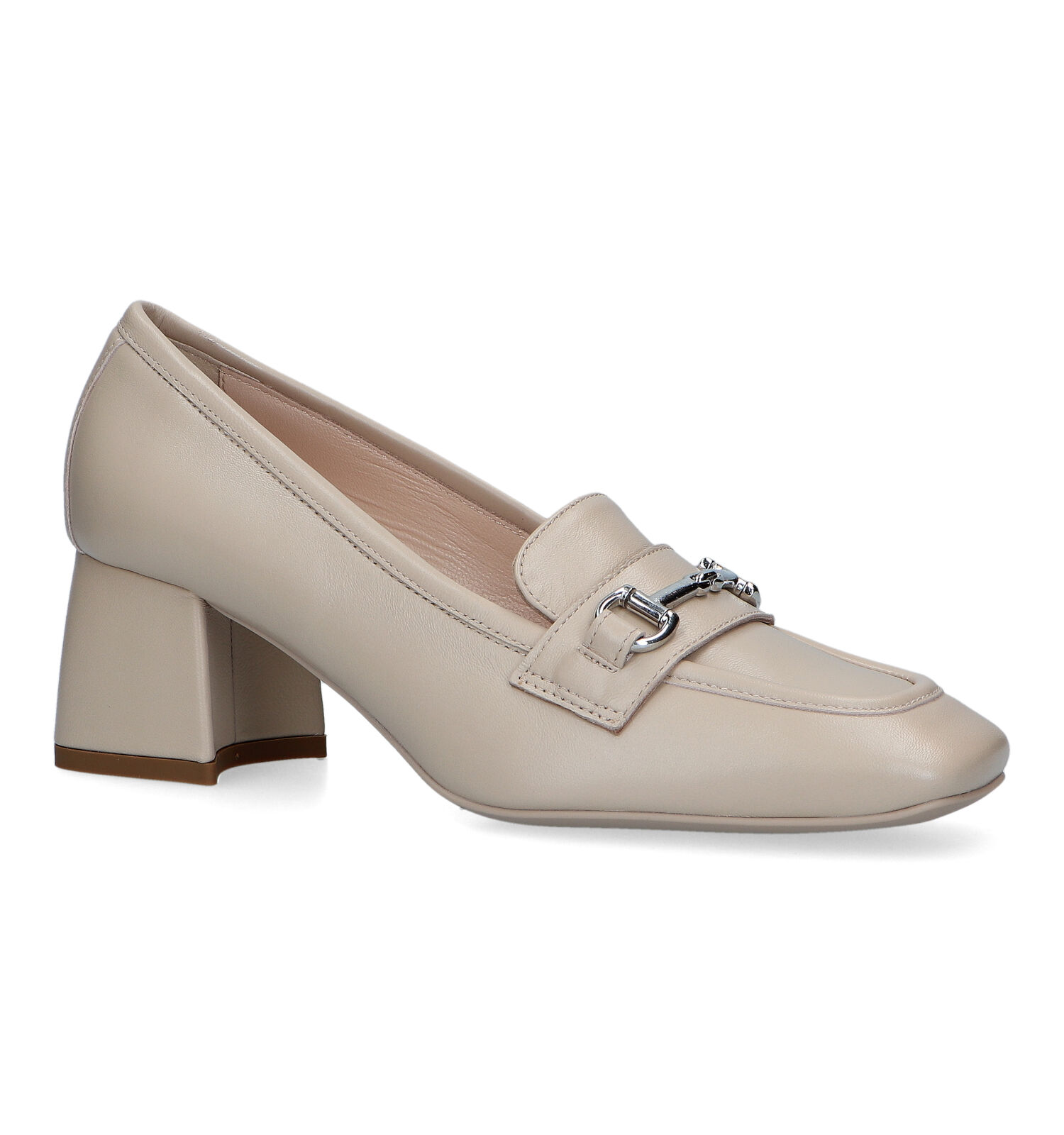 Enkelpumps beige