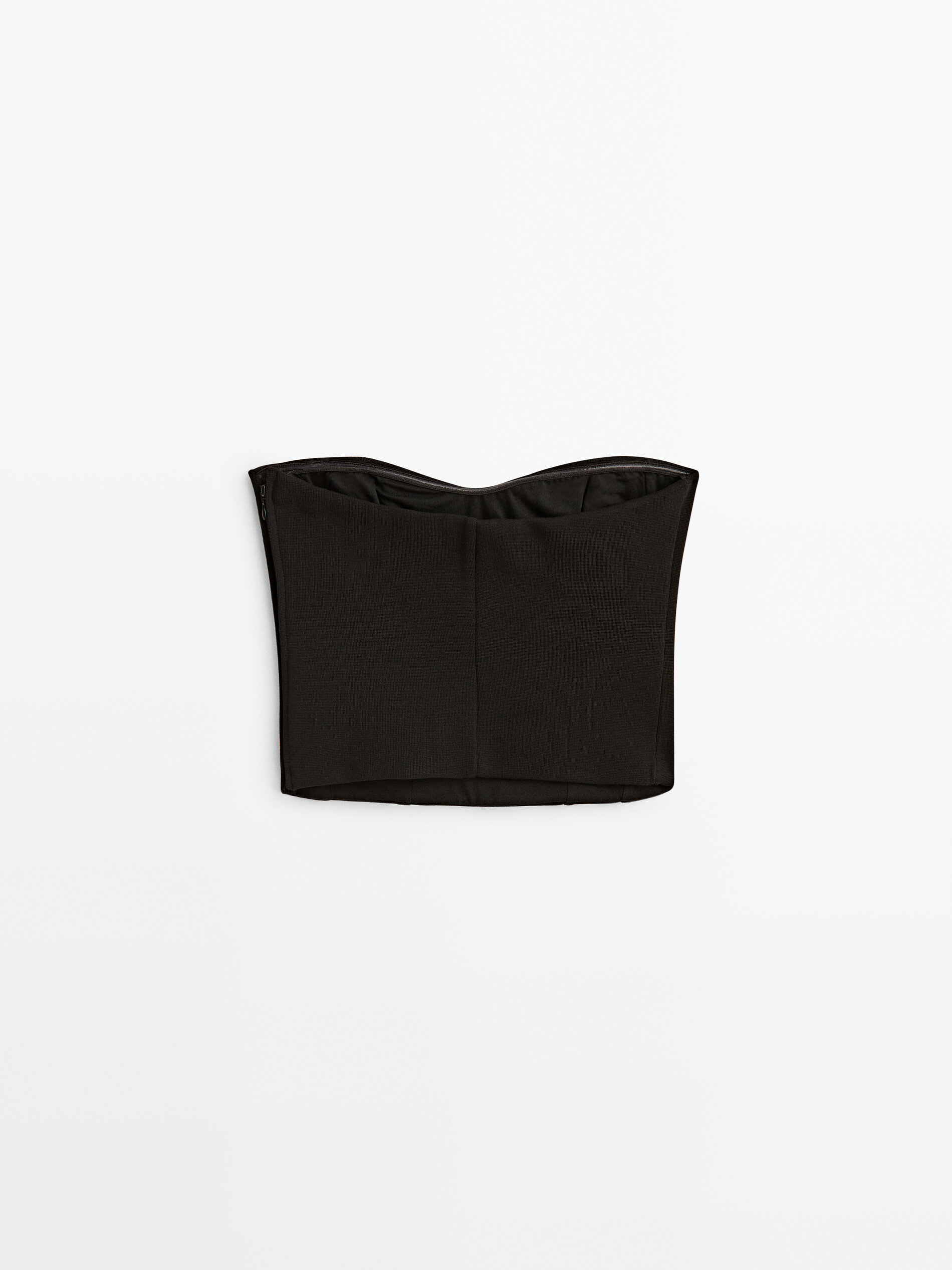 Top bustiê preto - NEGRO