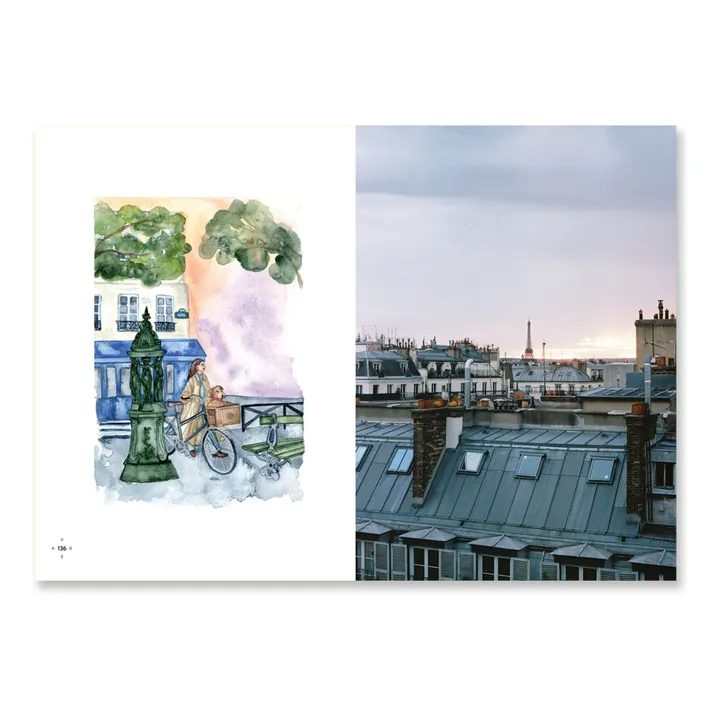 A Week Abroad Livre de voyage - Paris | Beige