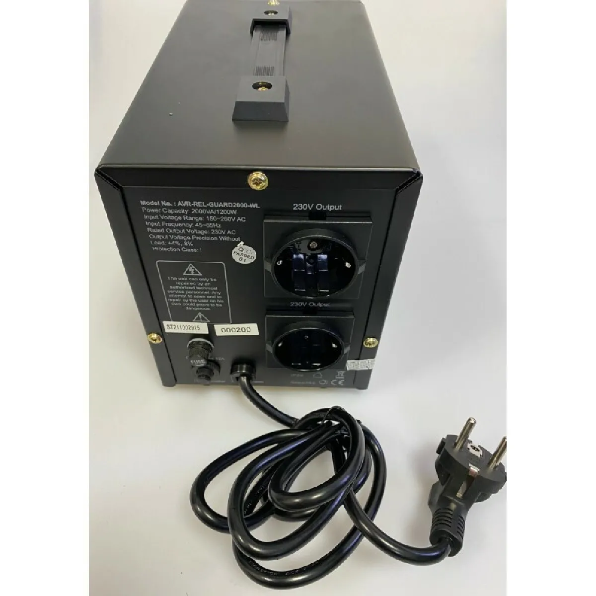 Stabilisateur de Tension Automatique R1500P