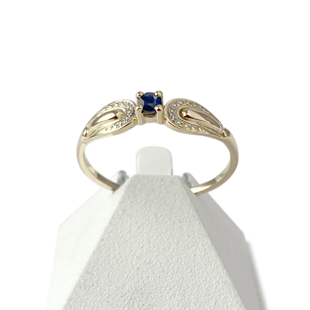 Bague d'occasion or 750 jaune saphir