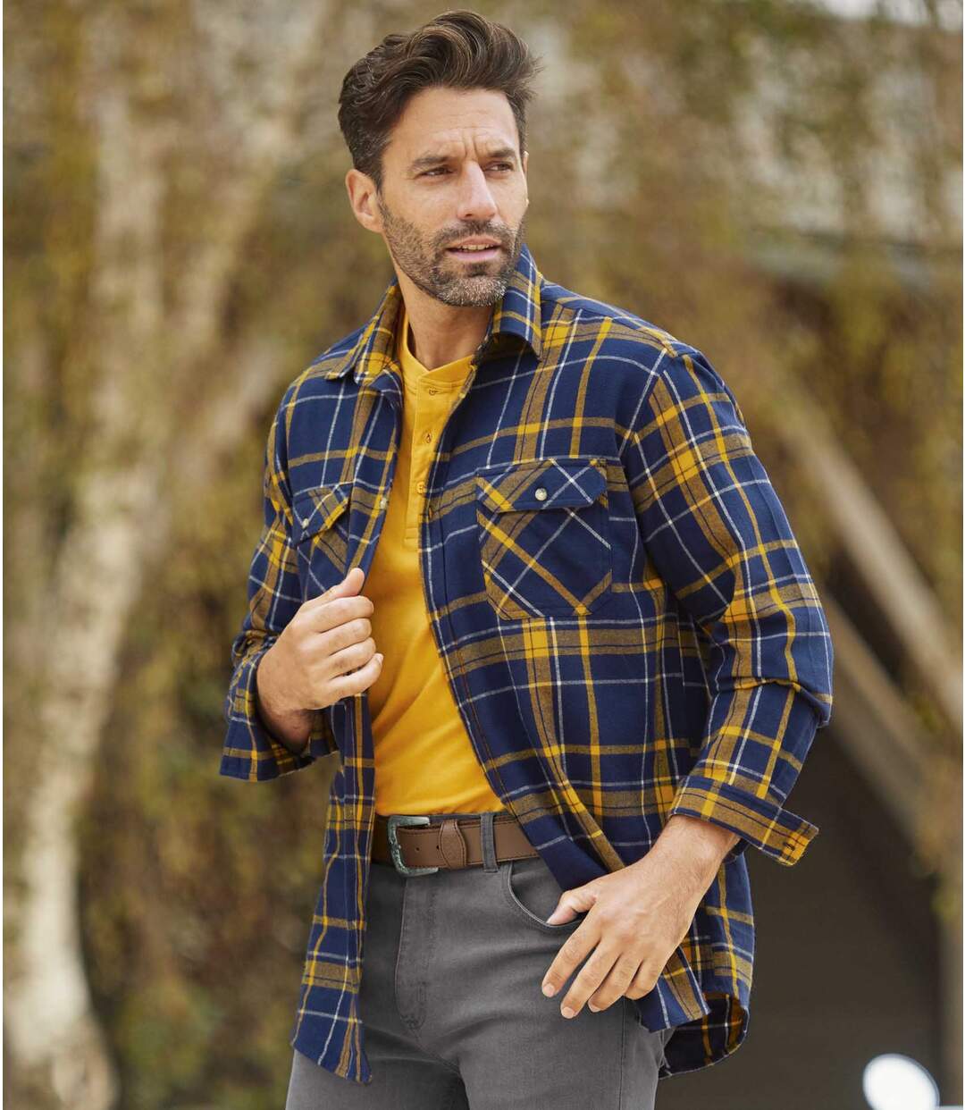 Chemise à Carreaux Flanelle Ranch