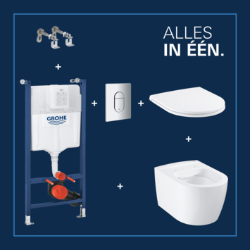 Grohe wc-pack Como Arena 4-in-1