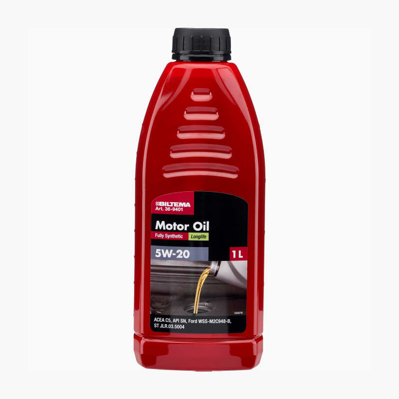 Helsyntetisk motorolje 5W–20, 1 liter