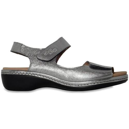 Piesanto - SANDALIA CUÑA 230820 MUJER Plata