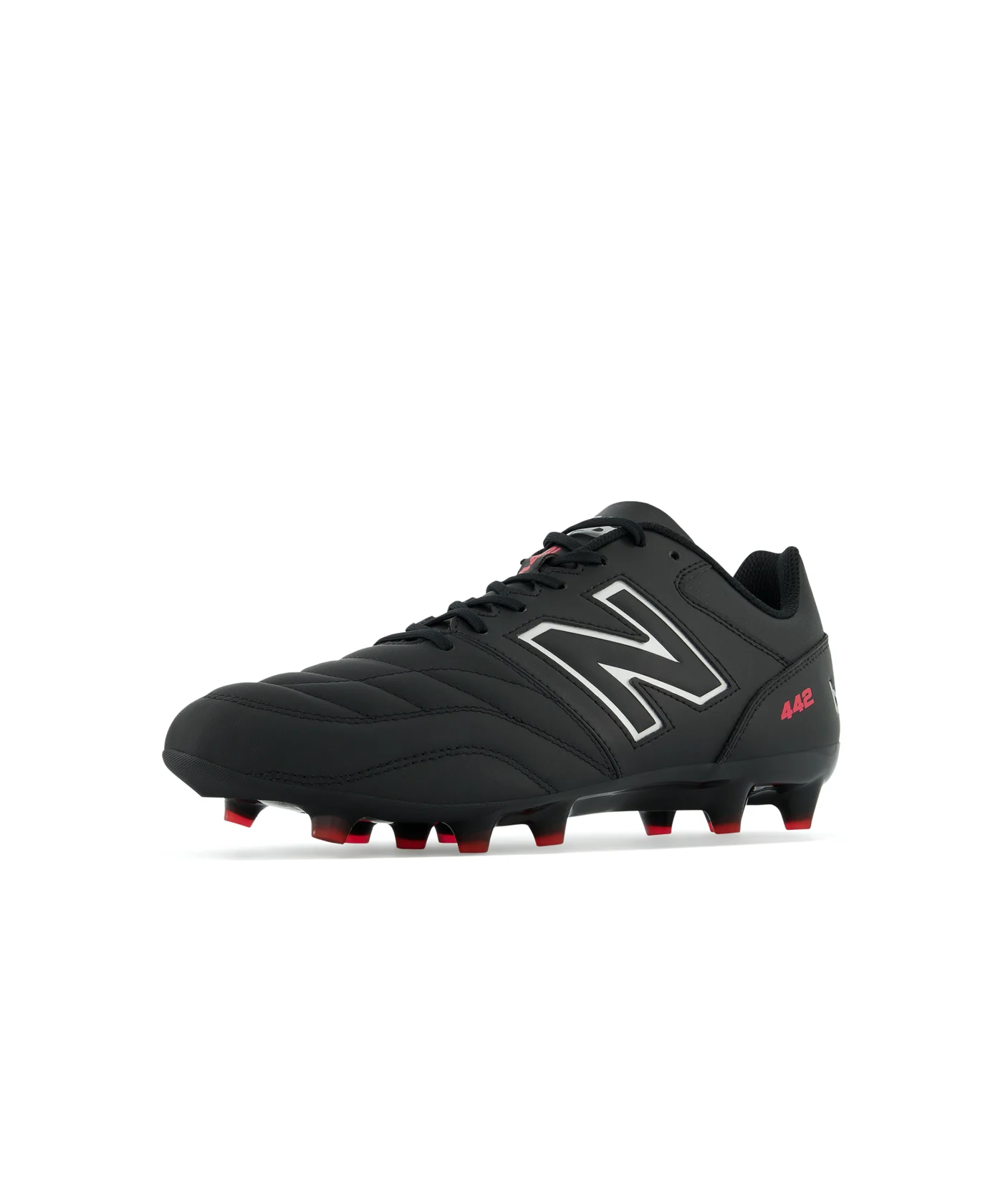 New Balance 442 V2 Team FG Schwarz Weiss FBK2