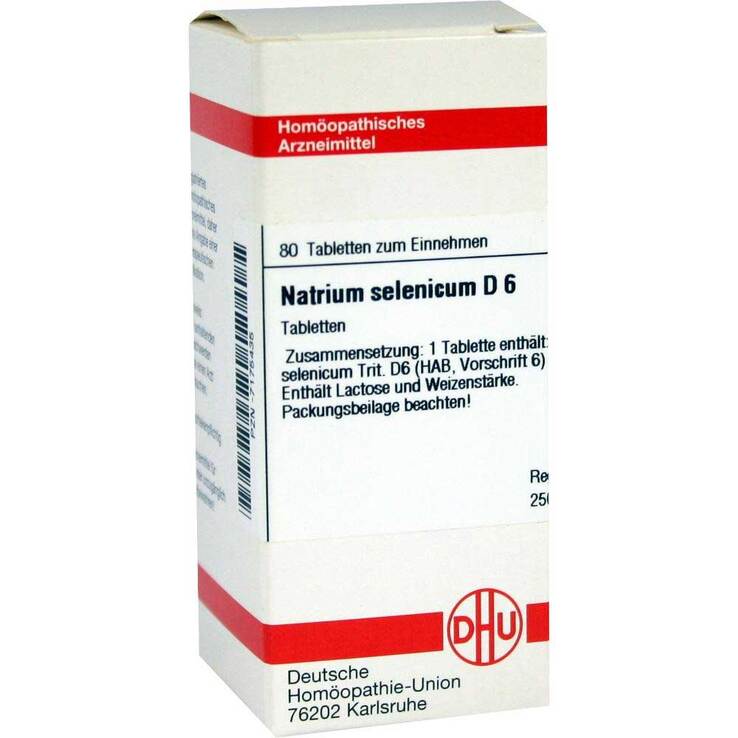 DHU Natrium selenicum D 6 Tabletten, 80 St