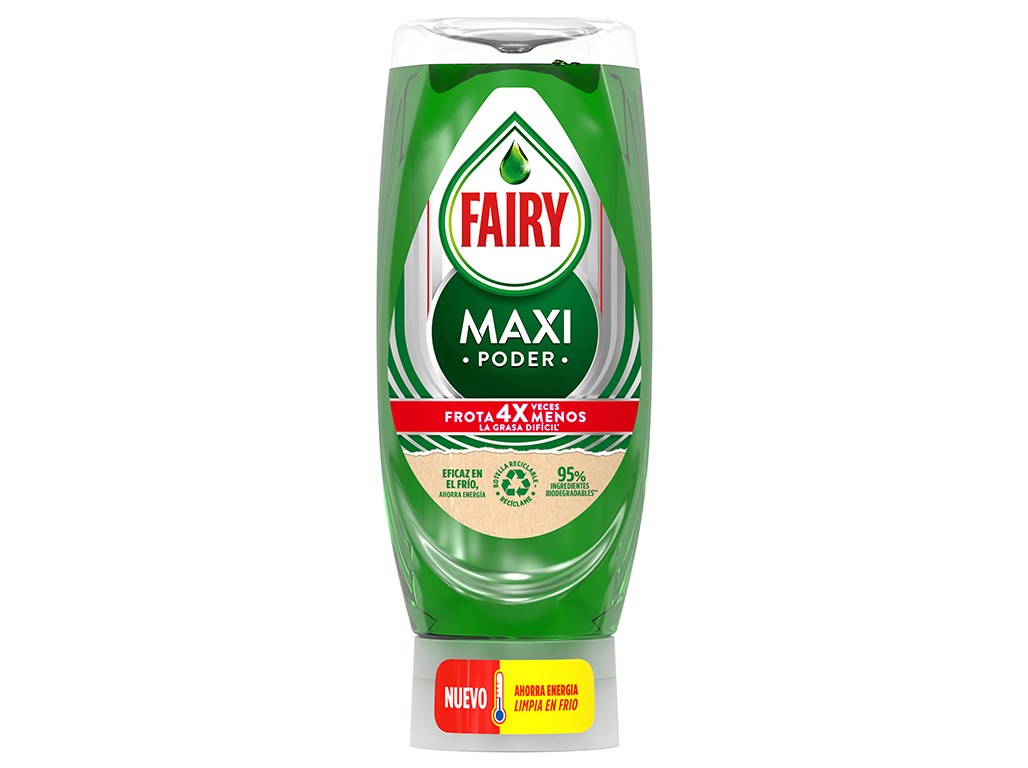 DETERGENTE MANUAL FAIRY MAXI PODER ORIGINAL 450ML
