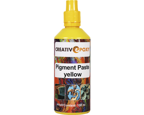 CreativEpoxy Pigmentpasta voor giethars, geel, 100 g