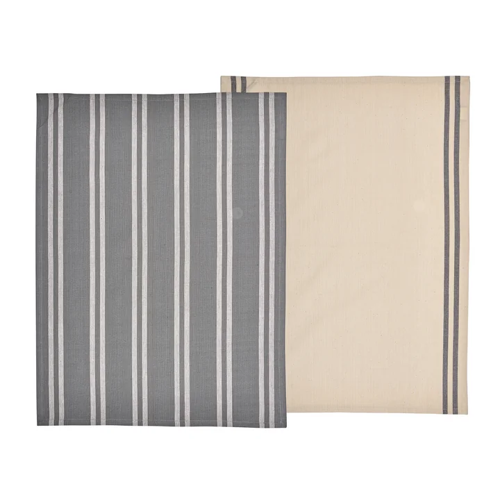 Södahl - Soft Tools Geschirrtuch, 50 x 70 cm, grau (2er-Set)