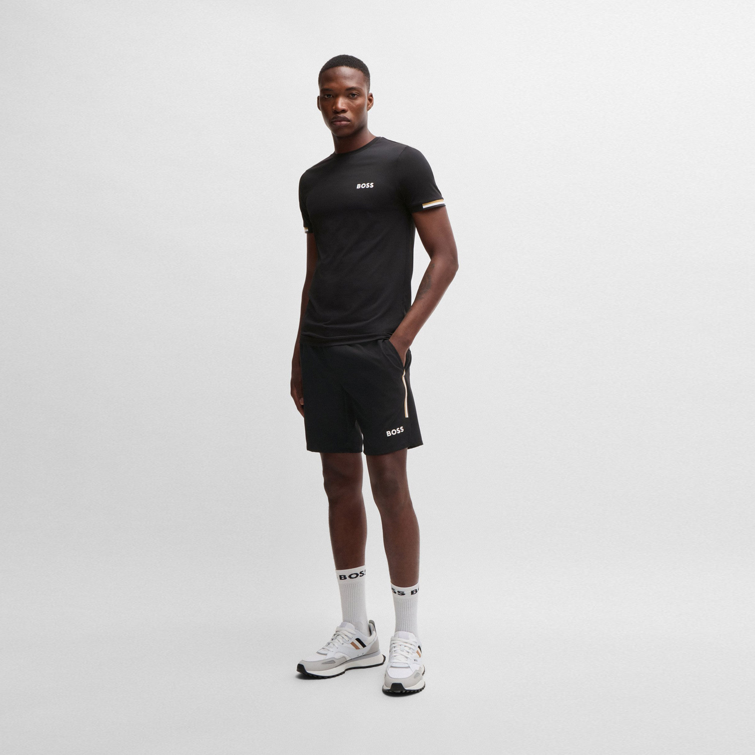 BOSS Spotlight Shorts Hommes - Noir