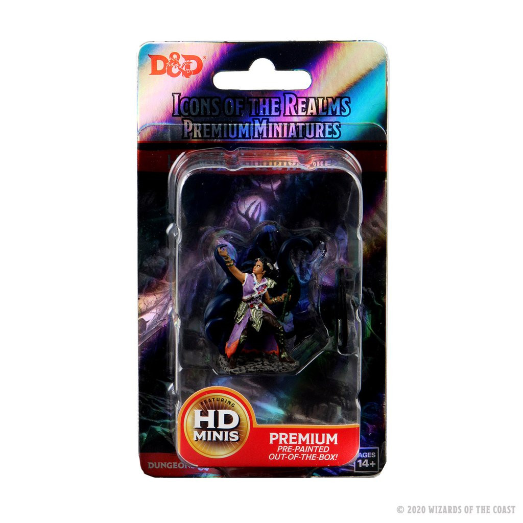 D&D Icons of the Realms Premium Figures - Female Human Warlock Fig