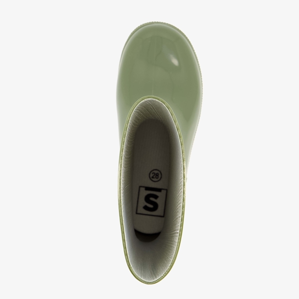 Groene kinder regenlaarzen