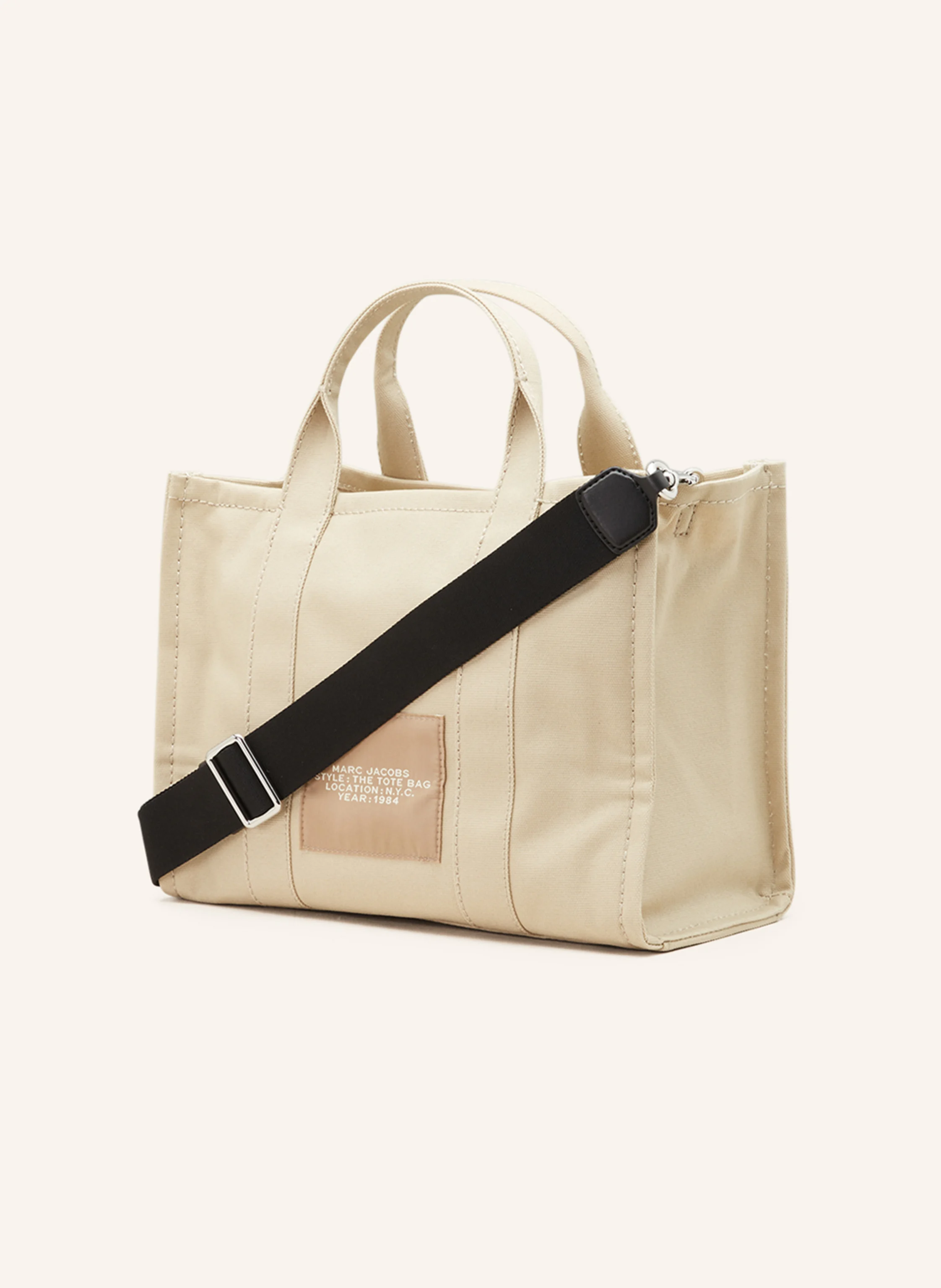 MARC JACOBS Shopper THE MEDIUM TOTE BAG CANVAS