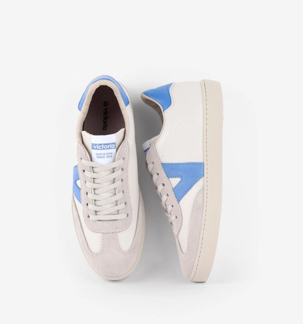 BERLÍN CYCLISTE EFFET CUIR & CUIR FENDUAZUL