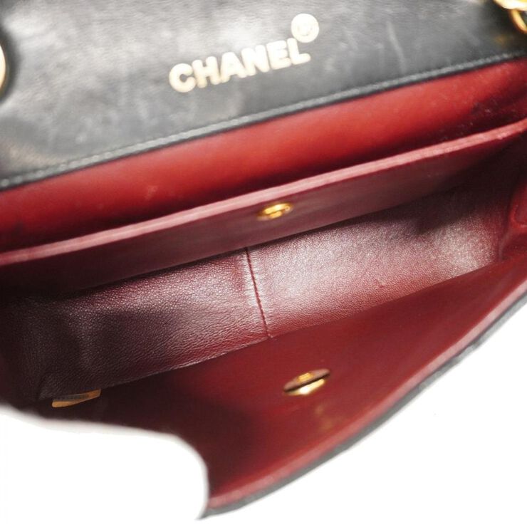 Chanel Vintage Chanel Flap Bag Black