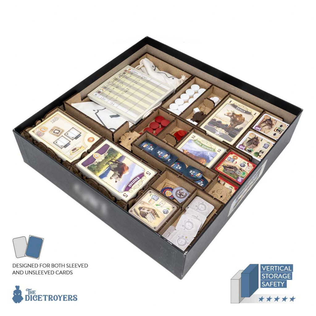 Rangement pour Boîte Dicetroyers - Great Western Trail (Seconde Édition)