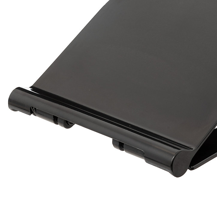 Abattant WC ultra fin déclipsable, noir, 5Five