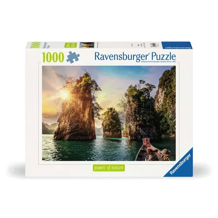Ravensburger Puzzle - Power of Nature: Three rocks in Cheow, Thailand, 1000 Teile
