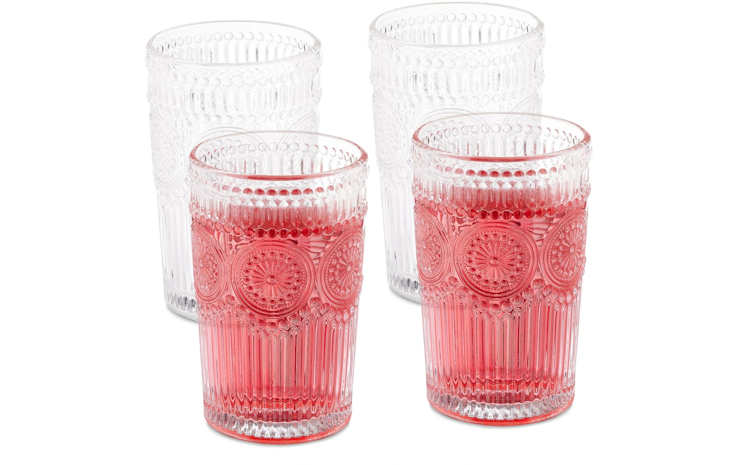 relaxdays Glas »4er Set, 400 ml«