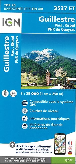 IGN - TOP25 3537ET GUILLESTRE 1 25 000